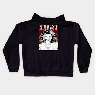 Vintage Retro Kylie Minogue Kids Hoodie